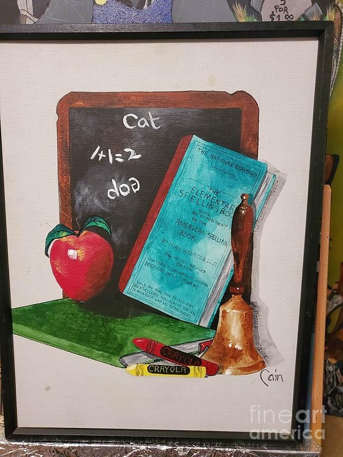 School Days Painting by James Cain Jr