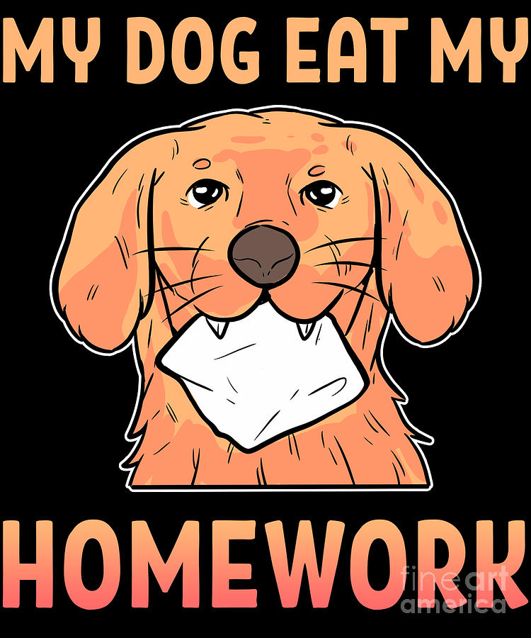 school-my-dog-eat-my-homework-design-digital-art-by-alessandra-roth