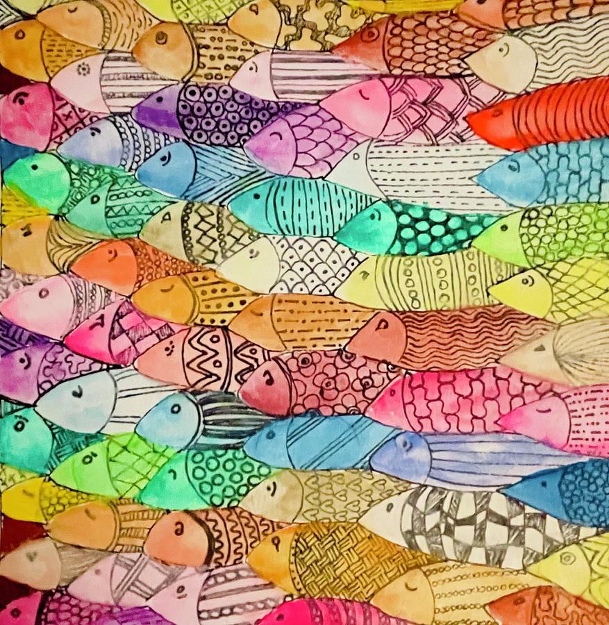School Of Fish Jessica Lamson 