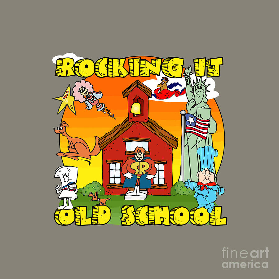 Schoolhouse Rock Drawing by Karsa Firgantoro - Fine Art America