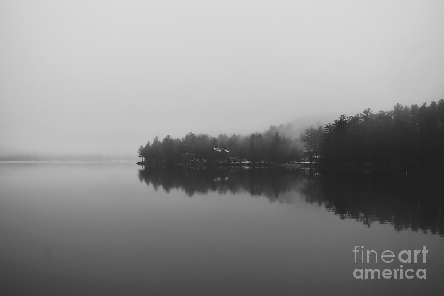 Schroon Lake On January First Photograph by Fantasy Seasons