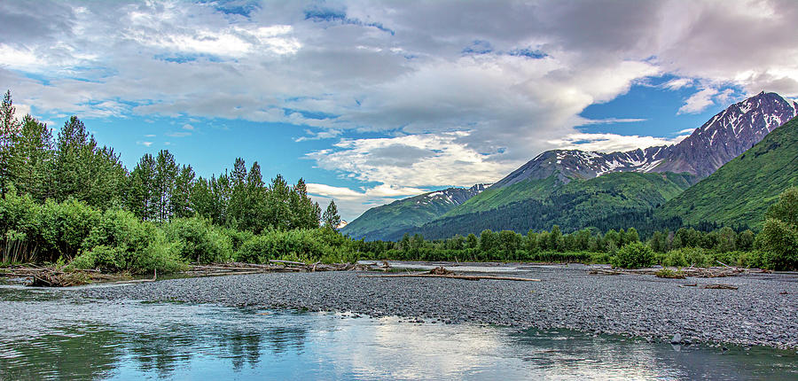 Kenai River Seward Alaska Photograph by Douglas Wielfaert