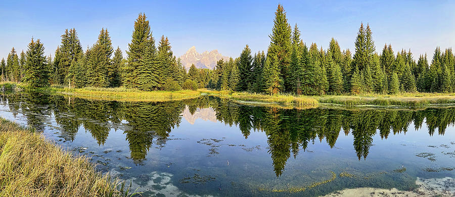 Schwabachers Landing Panorama Photograph by Judy Vincent