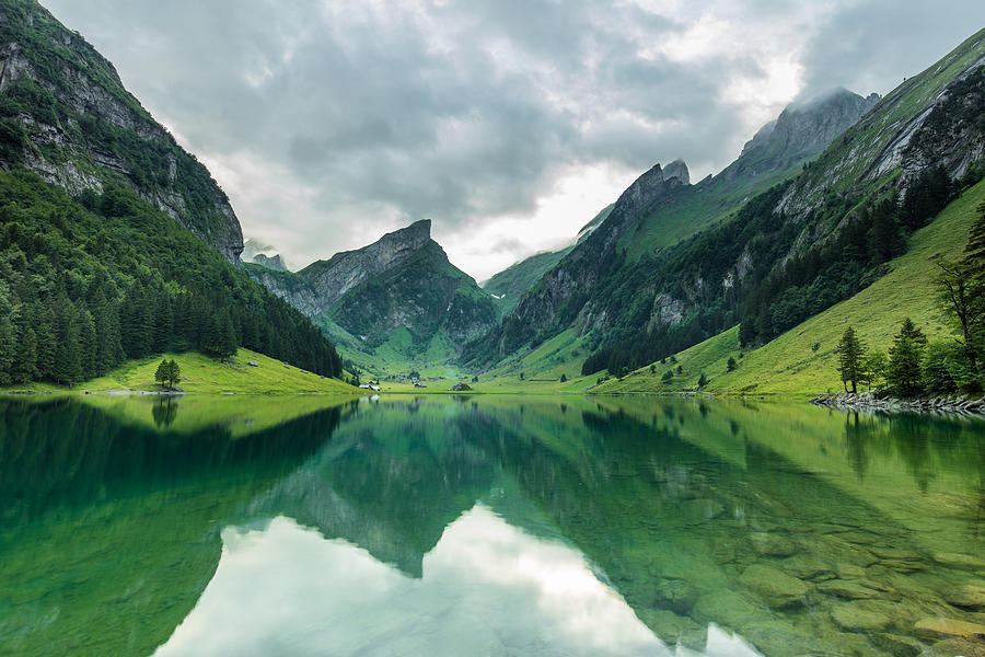 Schweiz- Seealpsee Photograph by Christoph Wagner