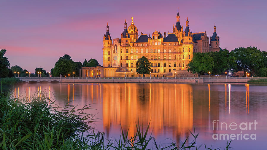 Schwerin Castle Photograph by Henk Meijer Photography