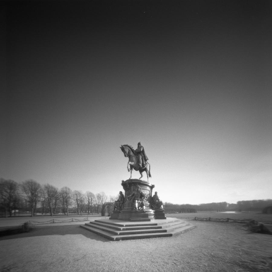 Black And White Photograph - Schwerin - Germany V by Marcio Faustino
