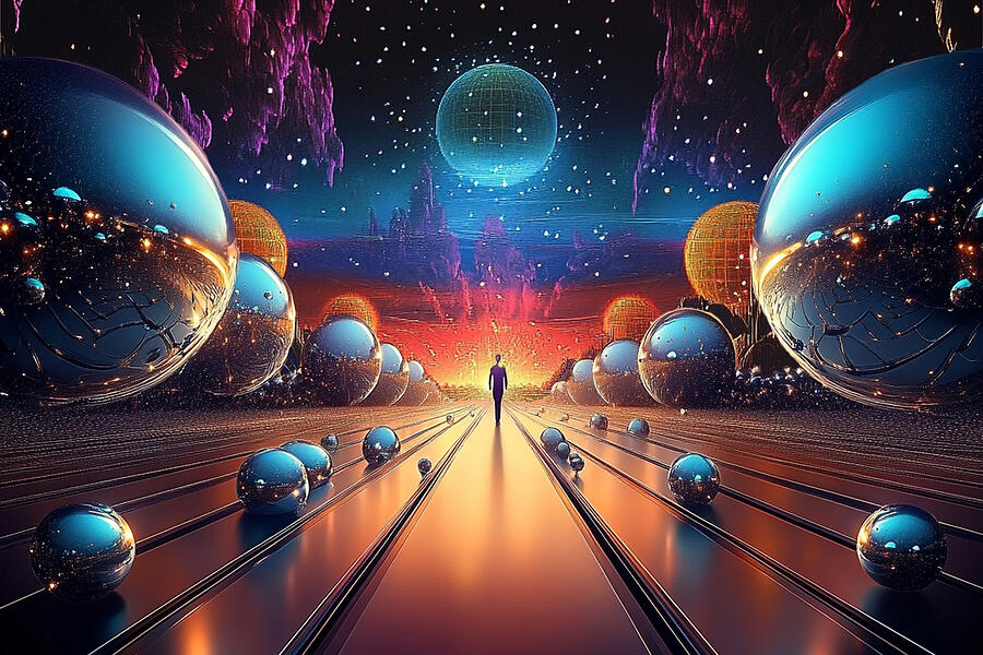 Science Fiction 3 Digital Art by Lisa Yount Science Fiction 3 Digital Art by Lisa Yount