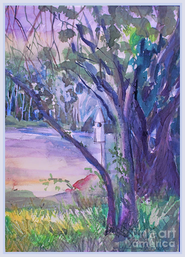 Scioto Grove Painting by Mindy Newman