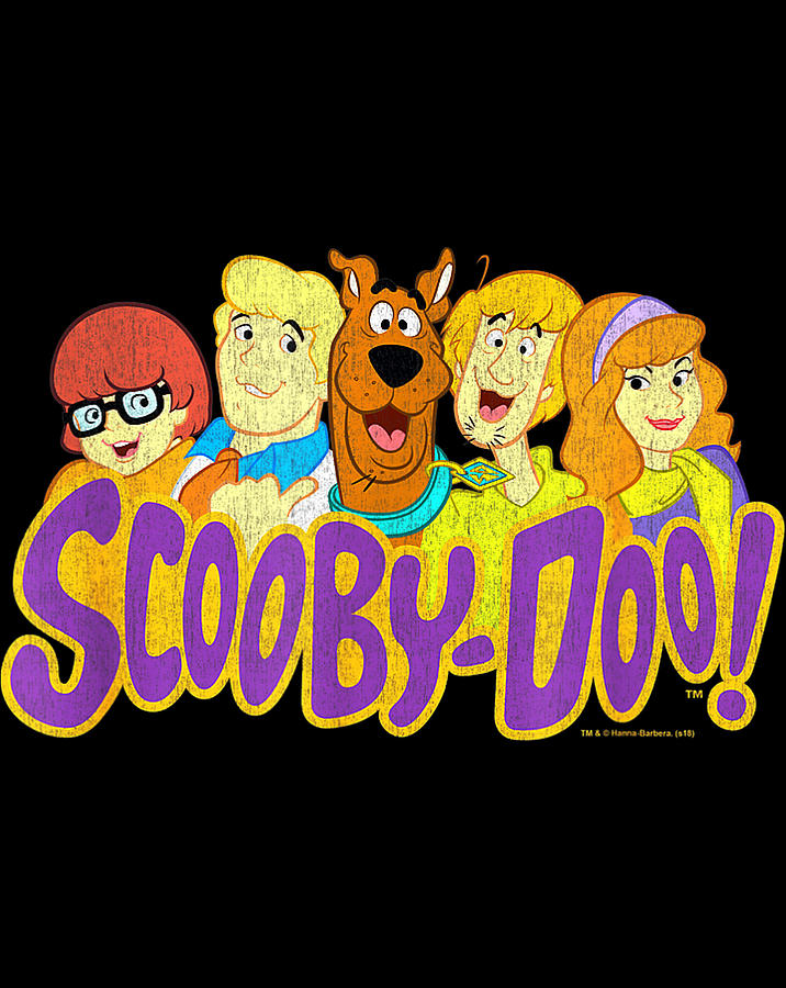 Scooby Doo Scooby Gang .png Digital Art by Minh Trong Phan