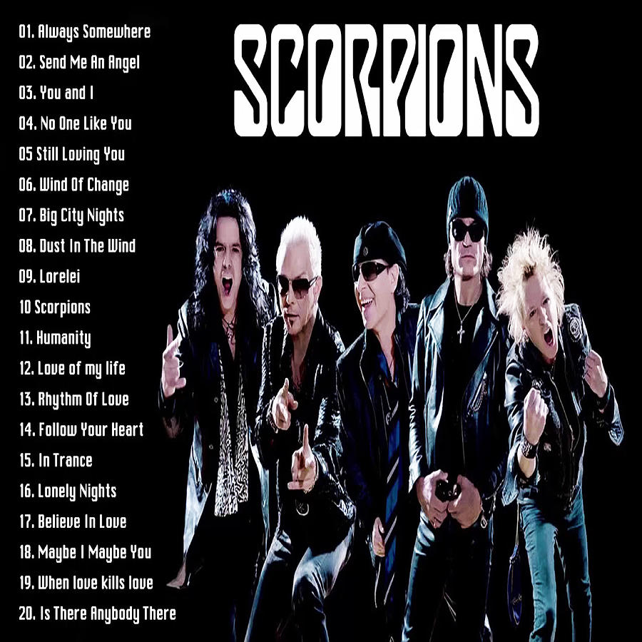 Scorpions Digital Art by Rock Ziemens - Fine Art America