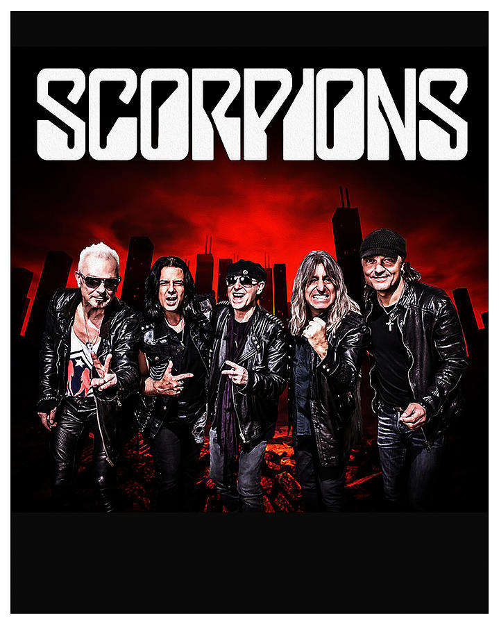 Scorpions Digital Art by Wang Sinawang - Pixels