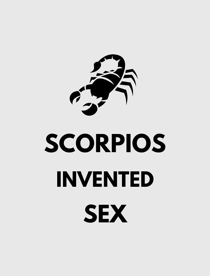 Scorpios Invented Sex Digital Art By Zouhair B Pixels