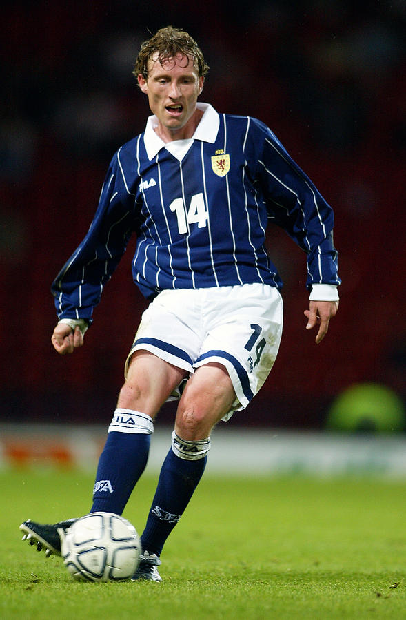Scot Gemmill of Scotland Photograph by Laurence Griffiths
