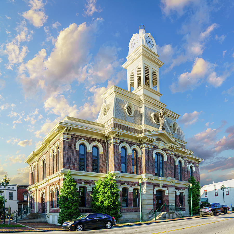 Scott County Courthouse Photograph by Alexey Stiop