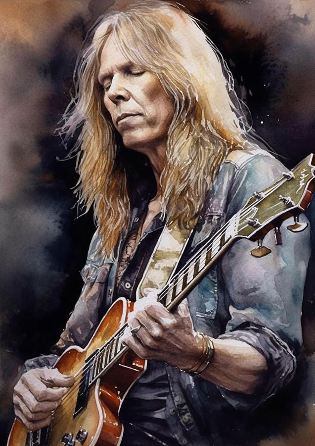 Scott Gorham Digital Art By Dieu Vuong Kha - Fine Art America