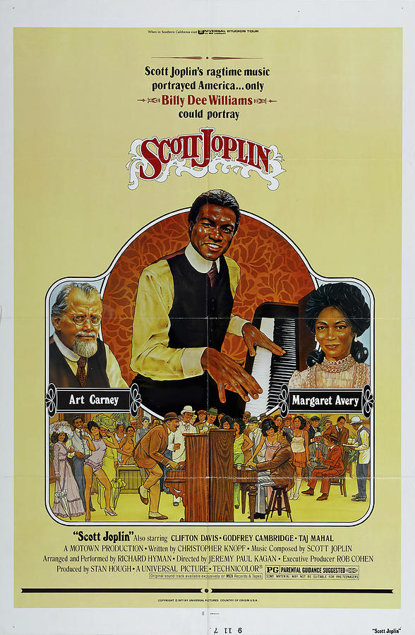 Scott Joplin, 1977 Mixed Media by Movie World Posters