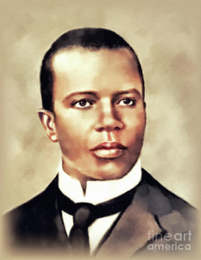 Scott Joplin, Music Legend Painting by Esoterica Art Agency
