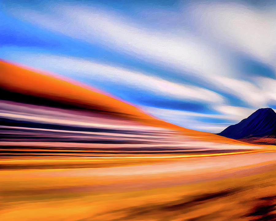 Scottish Highland Landscape Abstract Photograph by Mark E Tisdale