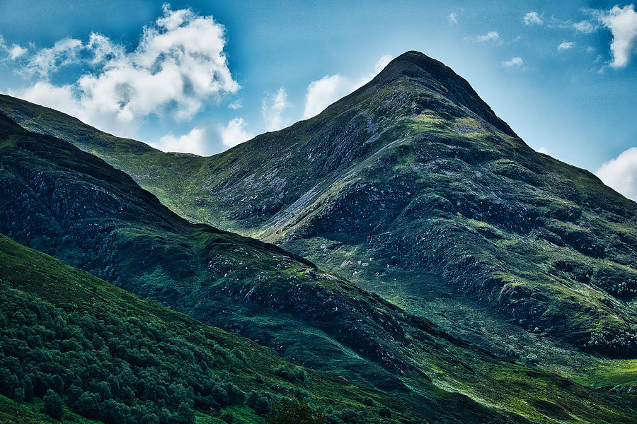 Scottish Highland Peak Photograph by Stuart Litoff