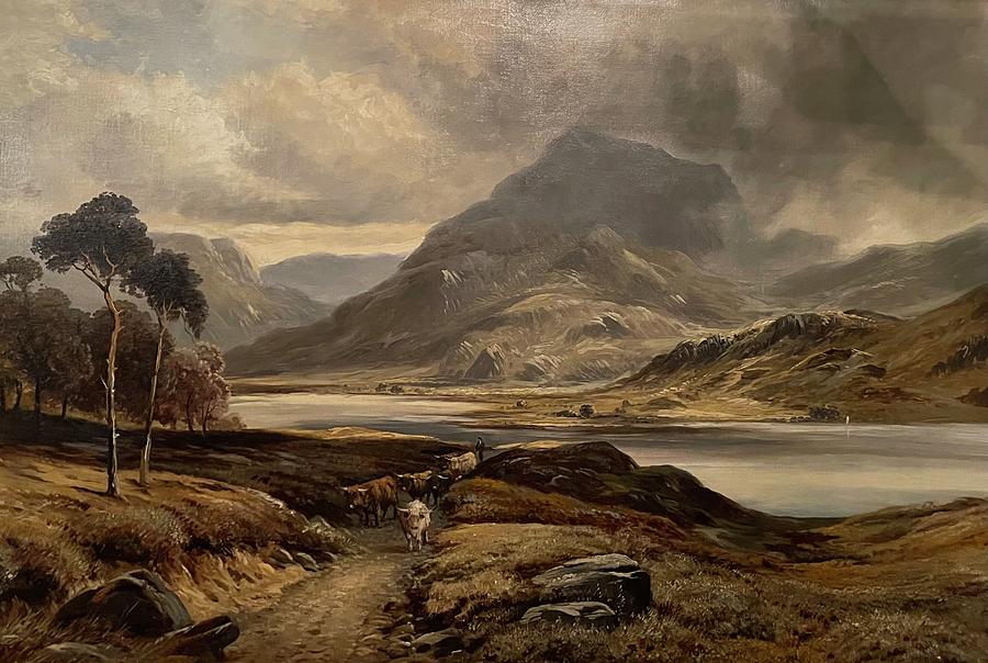 Scottish highlands Painting by Coe - Pixels