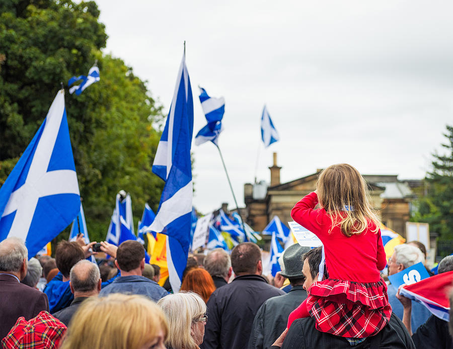 Scottish Independence March Photograph by Georgeclerk
