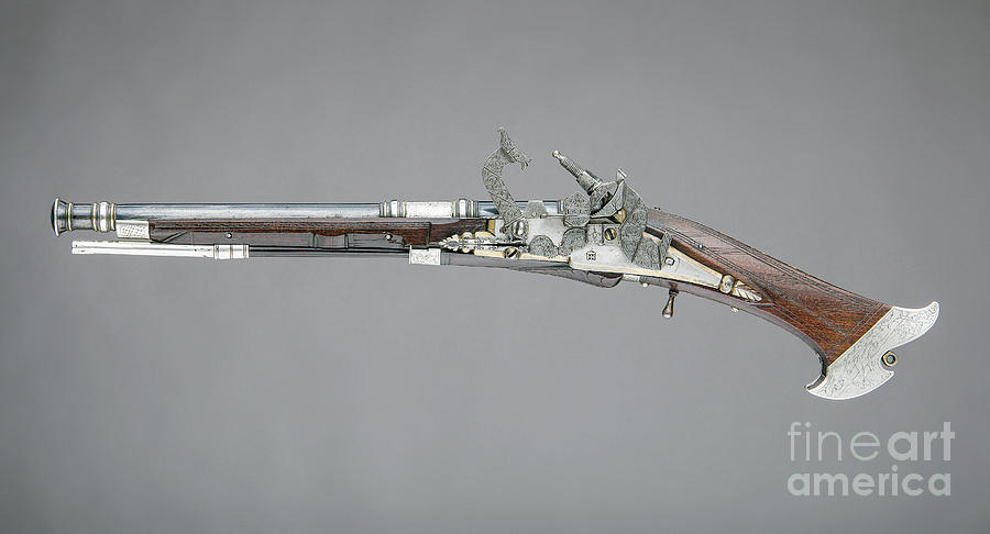 Scottish Pistol, 1615 Photograph by Granger