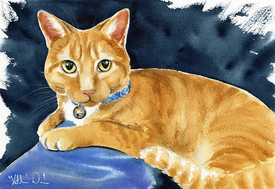 Scotty Painting by Dora Hathazi Mendes