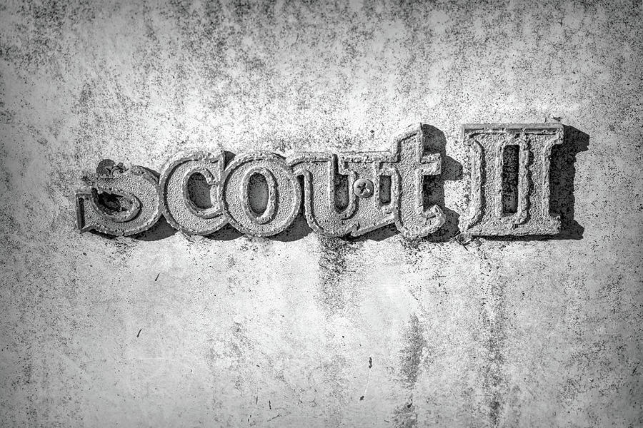 Scout II Emblem Photograph by Sharon Popek