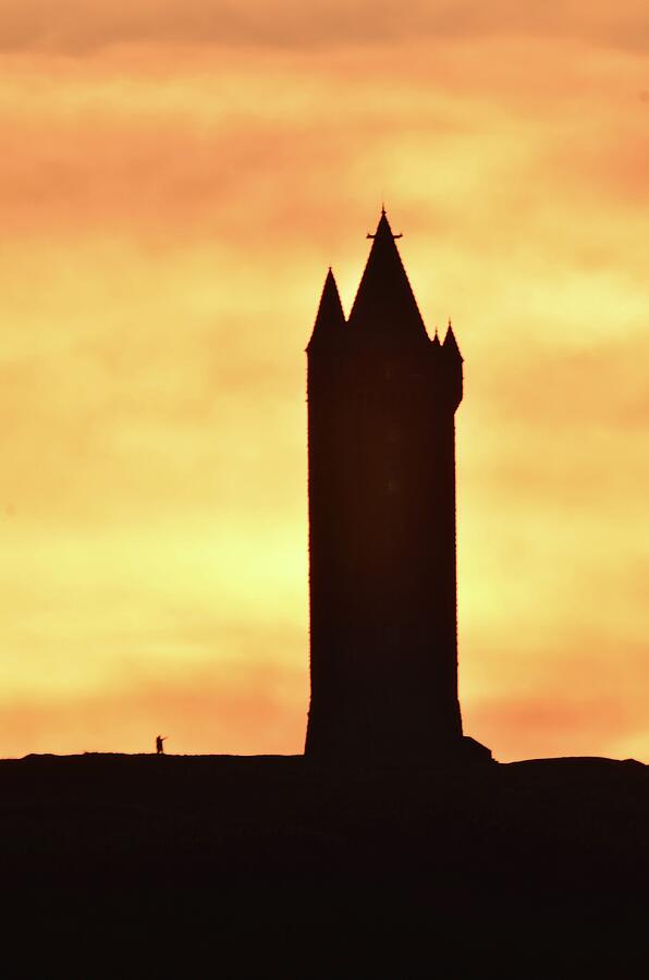 Scrabo Tower Sunset Photograph
