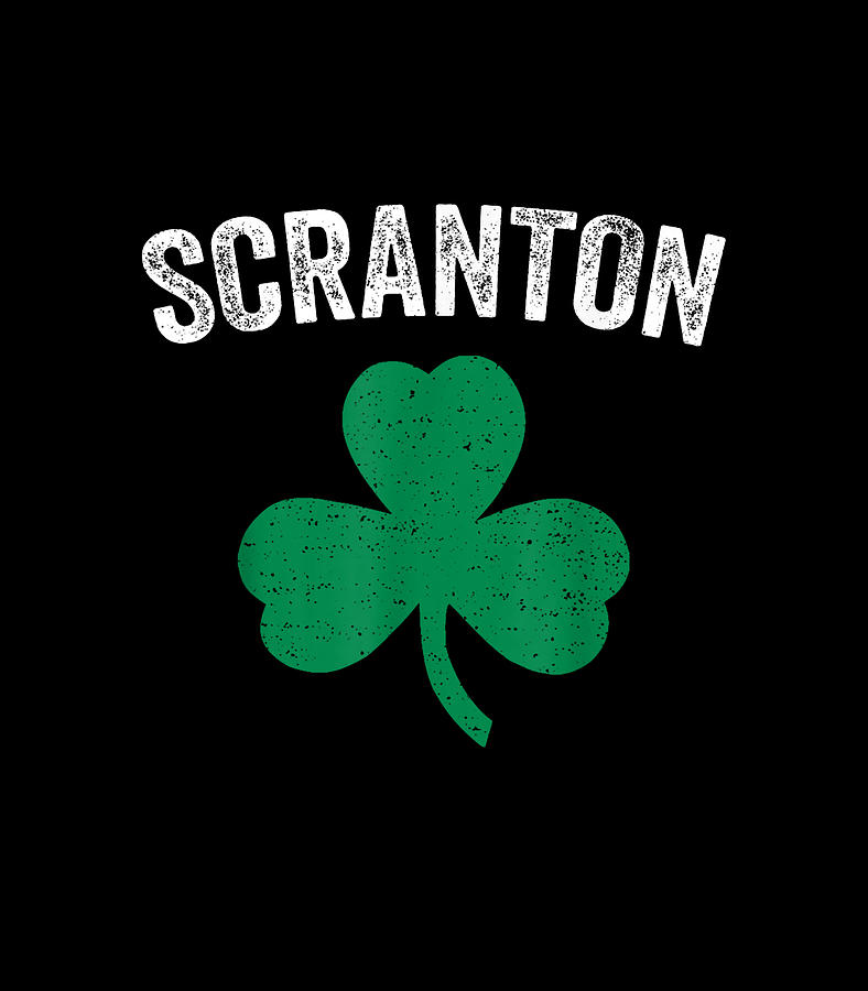 Scranton St Patrick's Day Parade Irish Shamrock Party Gift TShirt