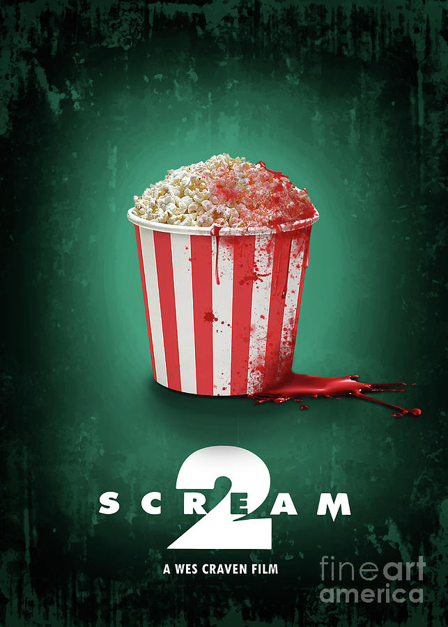 David Arquette Digital Art - Scream 2 by Bo Kev