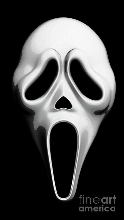Scream ghostface mask horror slasher movies Tapestry - Textile by James ...