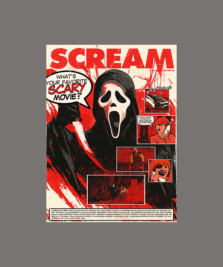 Scream Movie Poster Tapestry - Textile by Walker Lisa - Fine Art America