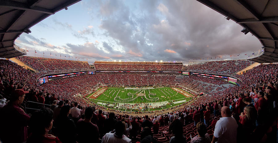 Script A Out Bryant-Denny Stadium Photograph by Kenny Glover