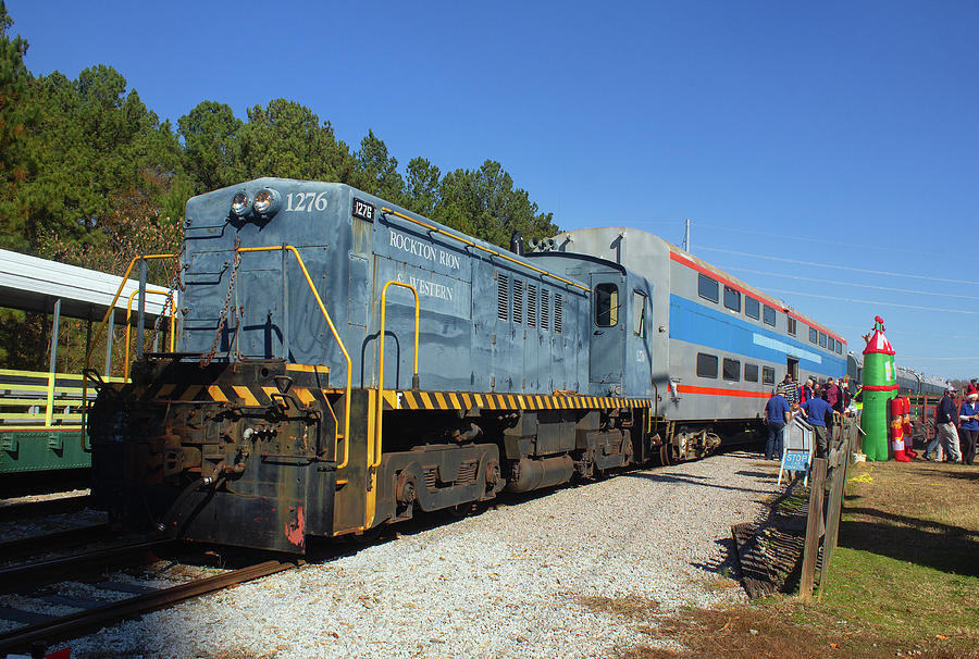 SCRM Santa Train Photograph by Joseph C Hinson