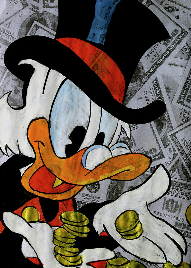 Scrooge McDuck 03 Drawing by Sledjee Art Fine Art America