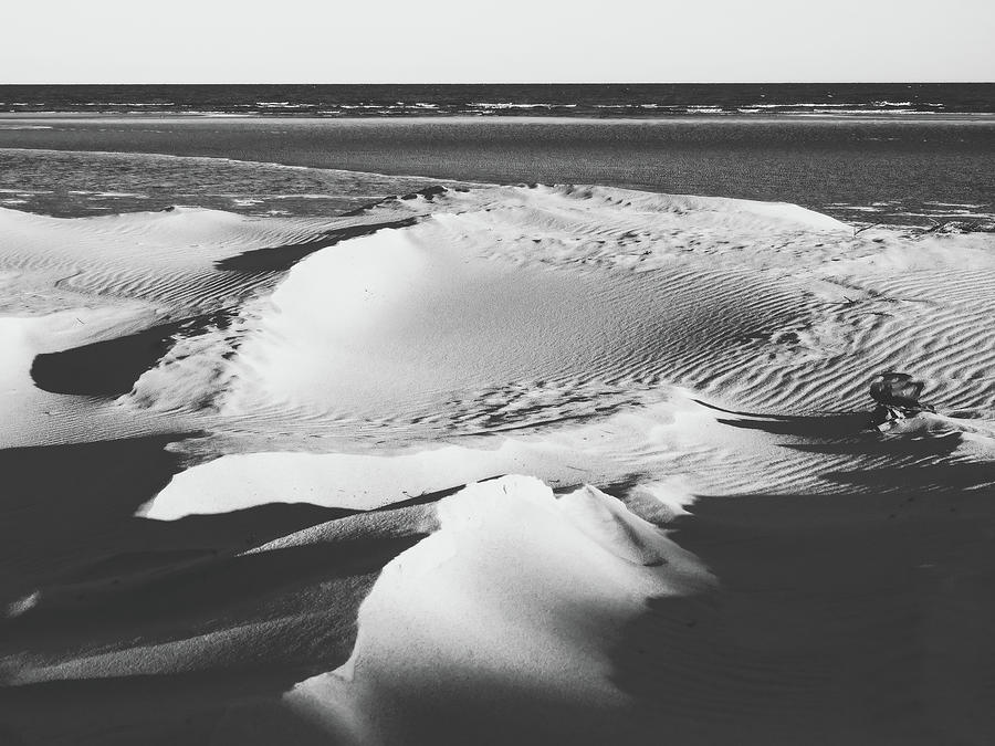 Sculpted Sand Cape Cod Bw Bay Photograph By Dianne Cowen Cape Cod And Ocean Photography 