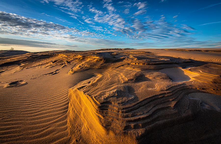 Sculptured Sands at Silver Lake State Dunes Park Photograph by Ryan ...