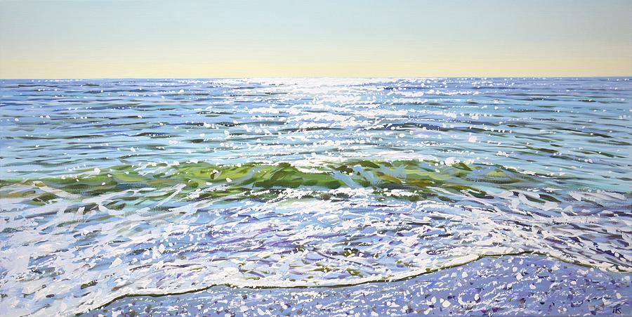 Sea 22. Painting by Iryna Kastsova