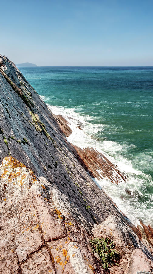 Sea and Cliff Photograph by Weston Westmoreland