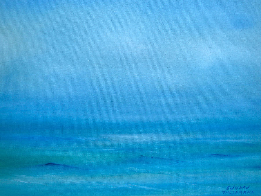 Sea And Sky Painting by Edward Theilmann