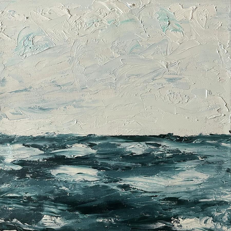 Sea and Sky Painting by Lisa White