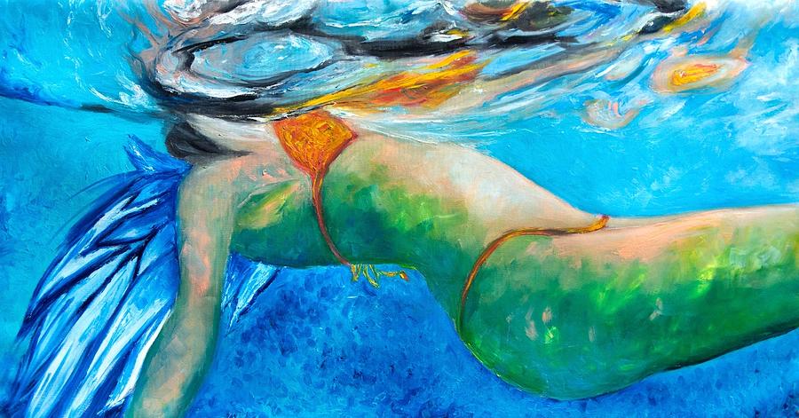 Sea Angel Painting by Chiara Magni