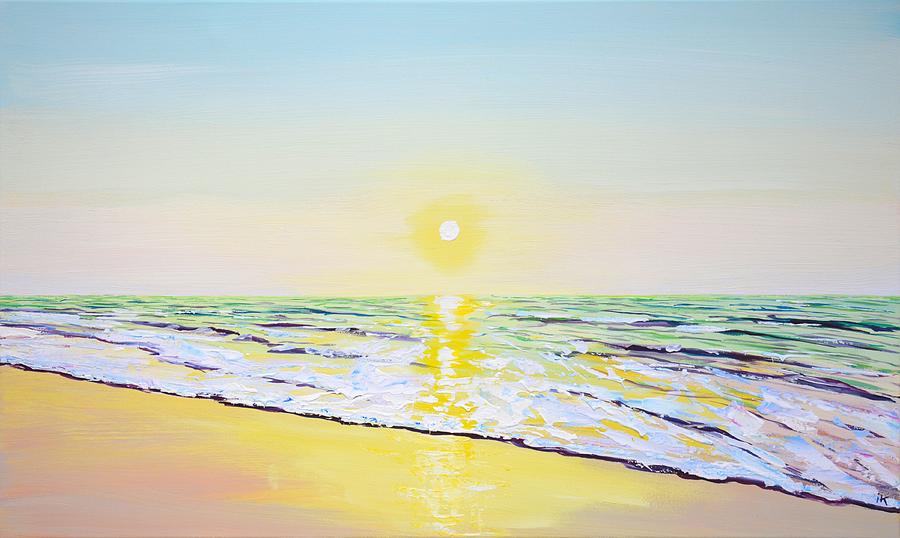 	Sea. Beach. Painting by Iryna Kastsova