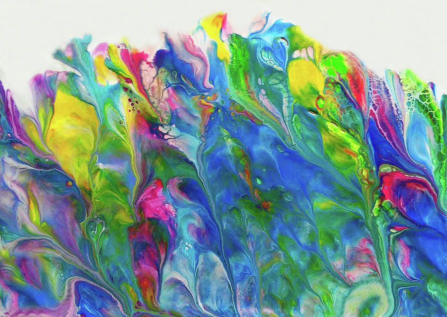Sea Bloom 3 Painting by Deborah Erlandson