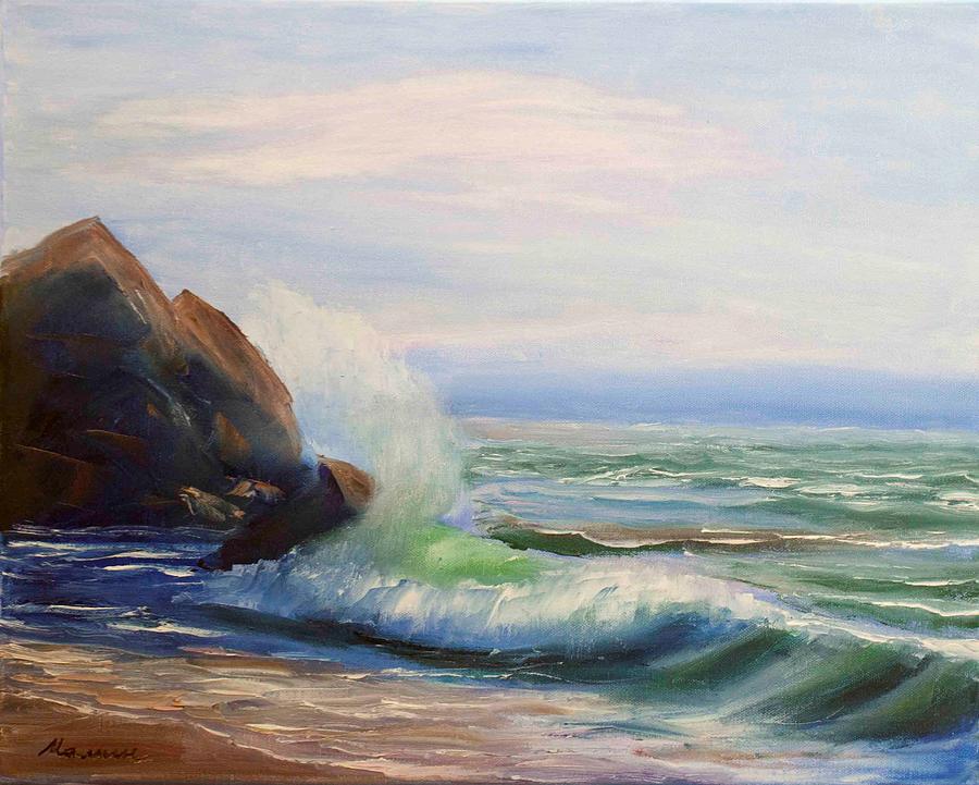 Sea Breeze Painting by Inna Mamina