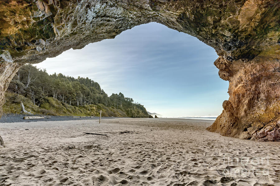 Sea Cave Photograph by Tom Watkins PVminer pixs