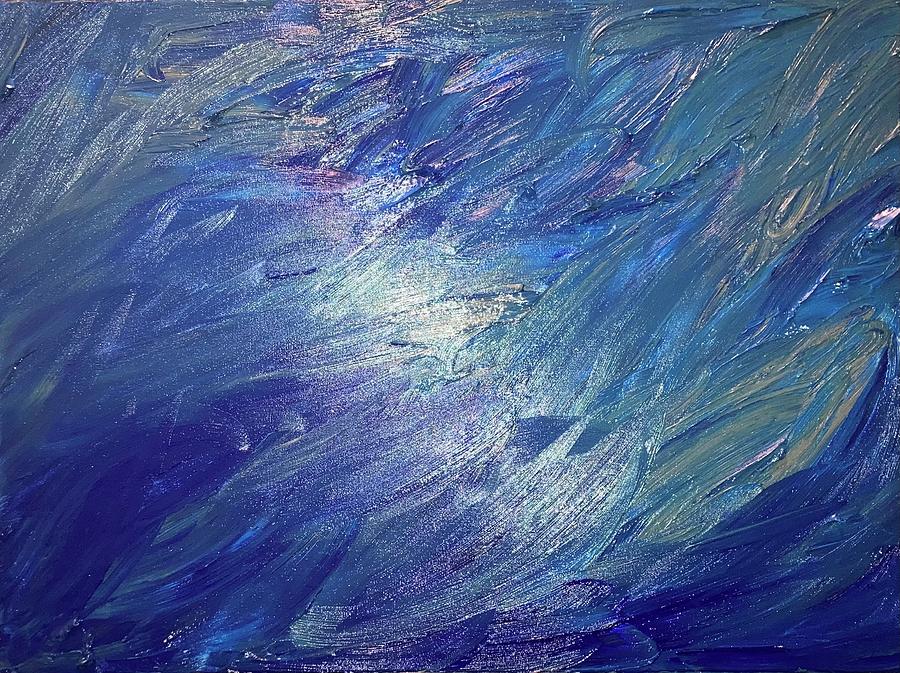 Sea Churn Painting by Noah Szakacs | Fine Art America