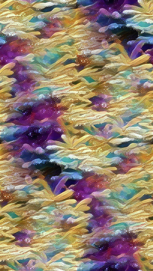 Sea Coral Abstract Digital Art by David Manlove