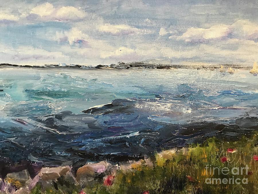 Sea dreams Painting by Nancy Anton